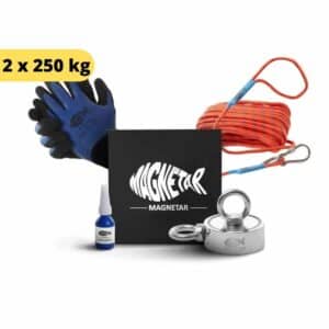 Bulldog 500 fiskemagnet – Pakke Størrelse 2XL