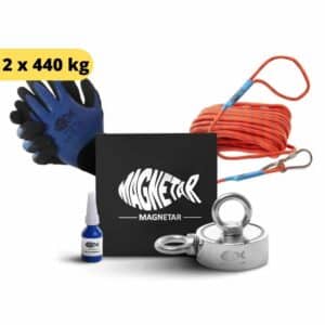 Bulldog 800 fiskemagnet – Pakke Størrelse 2XL