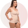 Carriwell ammetop med shapewear, beige/honey – Carriwell – Lingerie – Buump