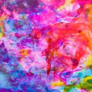 Colorful Abstract Oil Painting