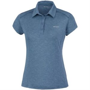 Columbia Firwood Camp Polo Womens, Blue Dusk Heather