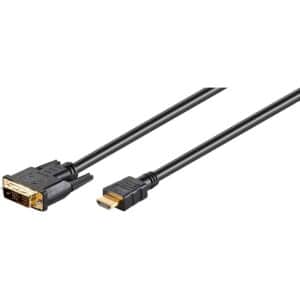 DVI-D til HDMI Kabel – 1 meter – 1080p (51579)
