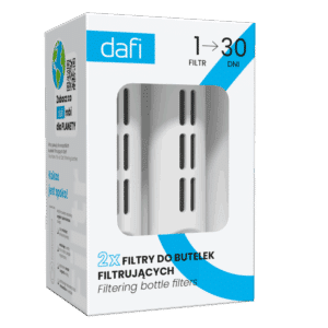 Dafi Refiller 2-Pack Till Filterflaske Solid (1 stk)