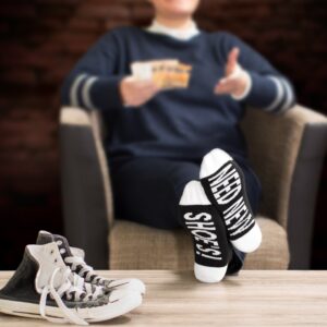 Dame bomuldsstrømper – “Need new shoes!”, str. 36-40