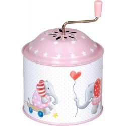 Die Spiegelburg Musical Box Elephant Light Pink Baby Charms – Legetøj