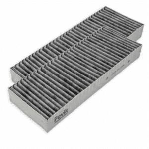 Emhætte-kulfiltersæt til BORA / BAKFS (340x125x45mm) – kompatibel