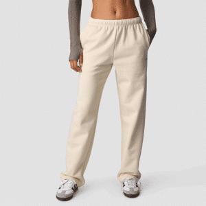 Everyday Straight Leg Sweatpants, Cream