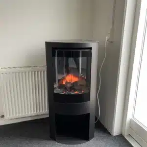 Evonic Fires Halden brændeovn elpejs – DEMO