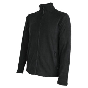 Fleecetrøje herre – Treklife Mid FZ – Sort