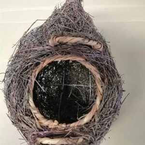 Fuglerede i børstetræ – hulstr. Ø6cm