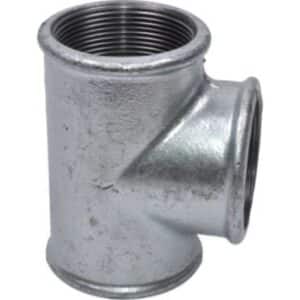 Galvaniseret tee 1/4″