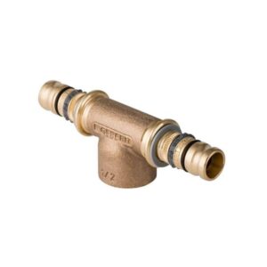 Geberit mepla t-stykke med indvendigt gevind: d=40mm, rp=1/2, d1=40mm