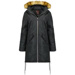 Geographical Norway dame vinterjakke canelle – Black