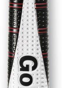 Golf Pride Reverse Taper Flat Putte grip – Black/White/Red – Str. Large