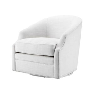 Gustav snurrestol avalon white