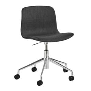 HAY About A Chair AAC51 Kontorstol – Remix Stof – Remix 173 (gr/sort) som vist / aluminium