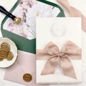 Habotai Silkebånd | Dusty Rose