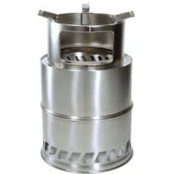 Hällmark Hiking Wood Stove – Stainless Steel – Str. OneSize – Komfur