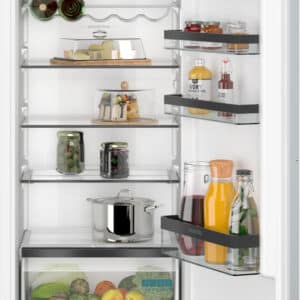 Integrerbart køleskab 122.5 x 56 cm fladhængsel med dæmpet lukning (soft close) – Siemens iQ500 – KI41RSDD1