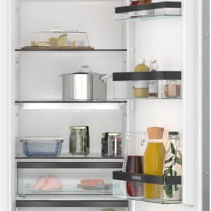 Integrerbart køleskab 177.5 x 56 cm fladhængsel med dæmpet lukning (soft close) – Siemens iQ500 – KI81RSDD0