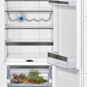 Integrerbart køleskab 177.5 x 56 cm fladhængsel med dæmpet lukning (soft close) – Siemens iQ700 – KI81FHOD0