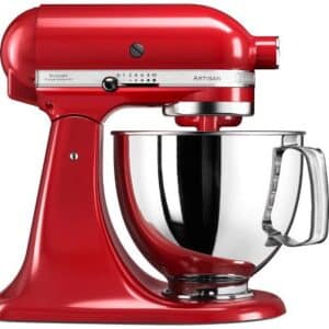 KitchenAid Artisan Køkkenmaskine 4,8 liter 300 watt Rød