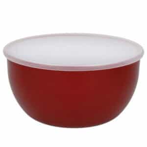 KitchenAid Skåle med låg, empire red, 4 stk.