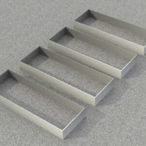 Køkkenhaven | Højbede i galvaniseret stål