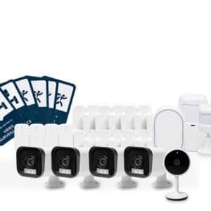 Komplet overvågningspakke | med overvågning og sensor