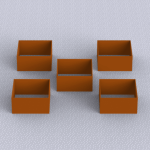 Krydderurtehaven Cortenstål | 120 x 120 x 40 cm