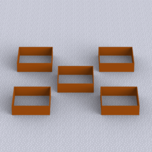 Krydderurtehaven Jern – 25 cm høj-40 x 40 cm-Uden flamingo-Uden sneglekant