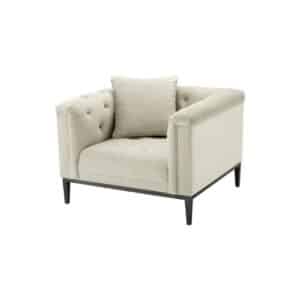 Lænestol Cesare pebble grey