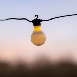 Lea LED lyskæde 10 hvide pærer 5m forlængersæt