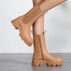 Linda støvle 99-121 – Camel