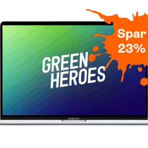 MacBook Pro 15″ 2019 (A1990) | i7 | 16GB | 512GB | Silver | Meget god