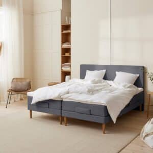 Majestæt – Trykaflastende | Elevation (Antracit) 180×210 cm.