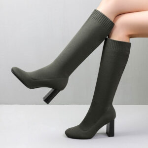 Minna støvle 9077 – Green