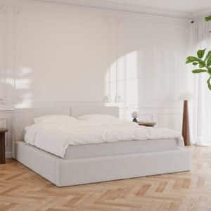 Mira Fjord | 180×210 | Bouclé Cream