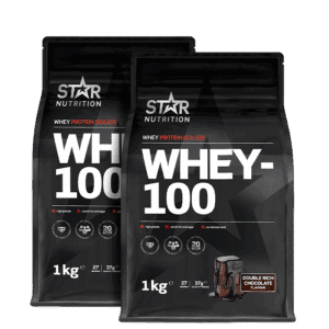 Mix&Match: 2 x Whey-100 Valleprotein 1 kg