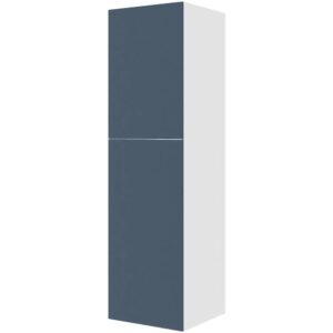 Multi-Living Køkken ekstra højt indbygningsskab til køl i Cibo Blue H: 214,4 cm D: 60,0 cm – 2 låger & blændlåger – Bredde: 60 cm