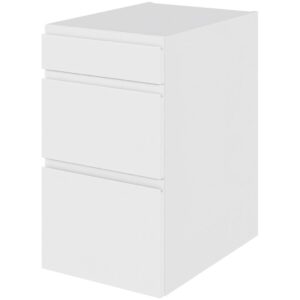 Multi-Living Køkken grydeskab i Hvid Grebsfri underskab H: 70,4 cm D: 60,0 cm – 2 udtræksriste 1 låge og 1 skuffe med deludtræk/softluk – Bredde: 40 cm