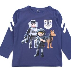 Name It Bijou Blue T-shirt Playmobil – Str. 1.5y 86cm