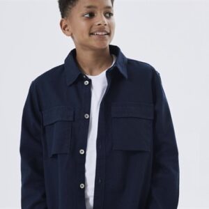 Name It Dark Sapphire Oversize Skjorte – Str. 4y 104cm