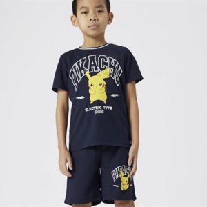 Name It Dark Sapphire Pokemon Shorts/t-shirt Sæt – Str. 11-12y 146/152cm