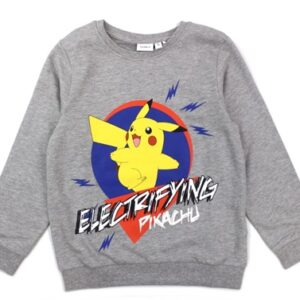 Name It Sweatshirt Grey Melange Pokemon – Str. 11-12y 146/152cm