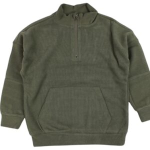 Name It Tea Leaf Halv Lynlås Sweatshirt – Str. 11-12y 146/152cm