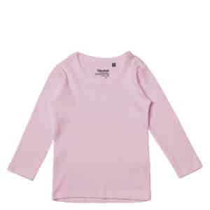 Neutral Baby Langærmet T-Shirt Lys Pink