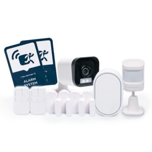 Nexsmart™ lille smart alarm pakke med kamera (0-50m2)