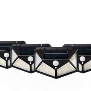 Nexsmart™ udendørs solcelle-led-lampe – 4 pak