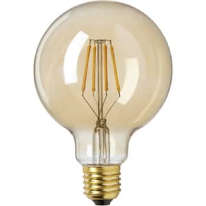 Nielsen Light E27 globepære, 2200K, 4W, Ø9,5 cm